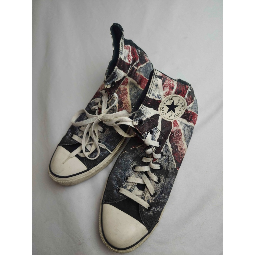 Converse Chuck Taylor Sneakers Mens 11 All Star Union Jack High Top Grunge Y2K